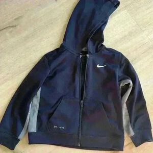 Nike zip up hoodie size 24m